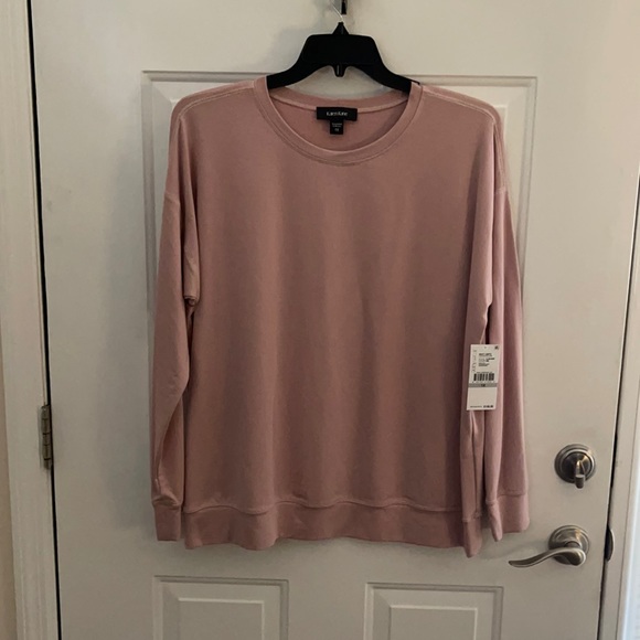 Karen Kane Long Sleeve Rayon Blend Pullover - Picture 2 of 8